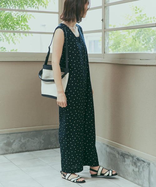 「URBAN RESEARCH DOORS」 オールインワン MEDIUM ナチュラル レディース