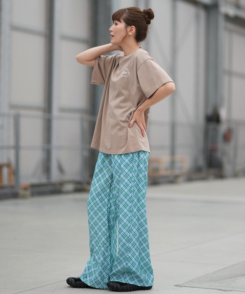 ROXY（ロキシー） ワイドパンツ パンツ ロングパンツ ワイドパンツ 花