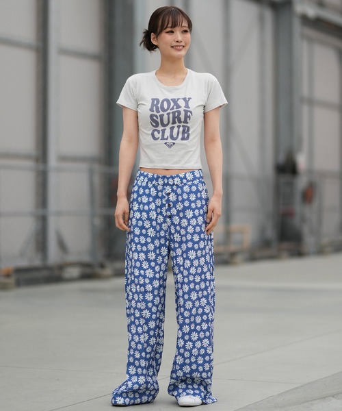 ROXY（ロキシー） ワイドパンツ パンツ ロングパンツ ワイドパンツ 花