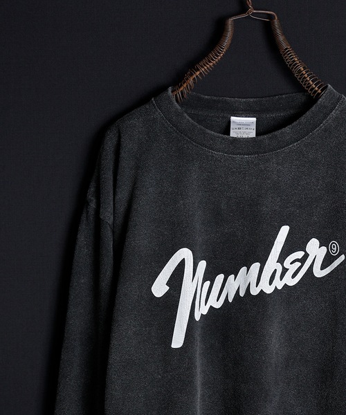 「NUMBER (N)INE」 長袖Tシャツ 3 ブラック メンズ_画像6