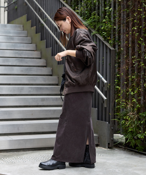 journal standard ロングMA-1 JOURNAL STANDARD LUXE（ジャーナルスタンダード ラックス）の「ロング