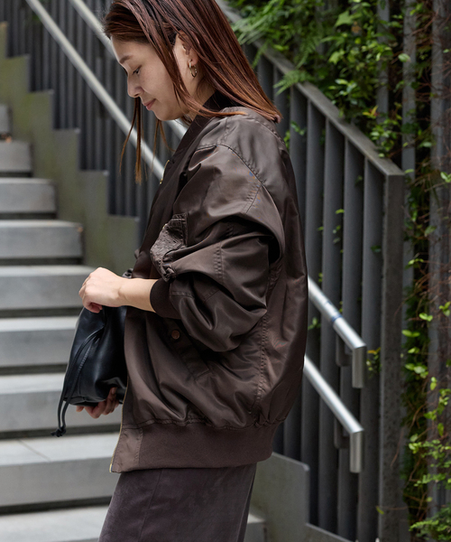 JOURNAL STANDARD ダブルジップMA-1 JOURNAL STANDARD｜《追加》【洗える】ダブルジップMA-1 | Rakuten
