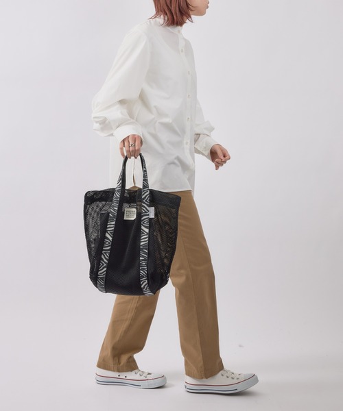 「FREDRIK PACKERS」 トートバッグ FREE ネイビー レディース_画像2