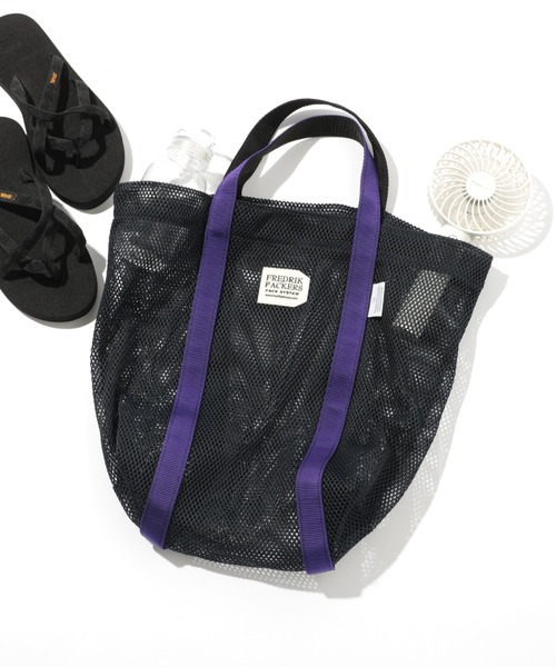 「FREDRIK PACKERS」 トートバッグ FREE ネイビー レディース_画像6
