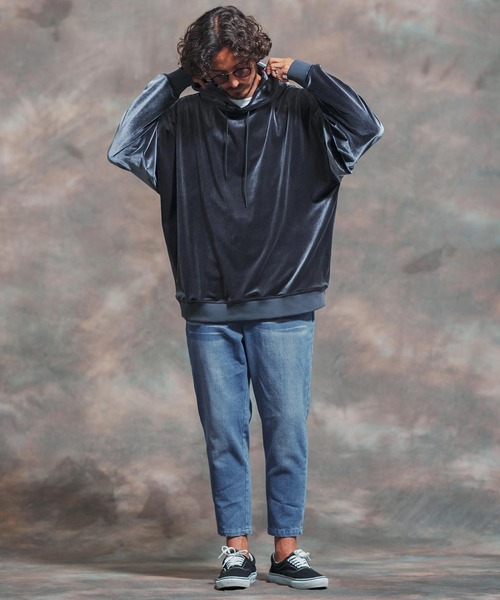 「Jih Nunc」 デニムパンツ S インディゴブルー メンズ_画像5