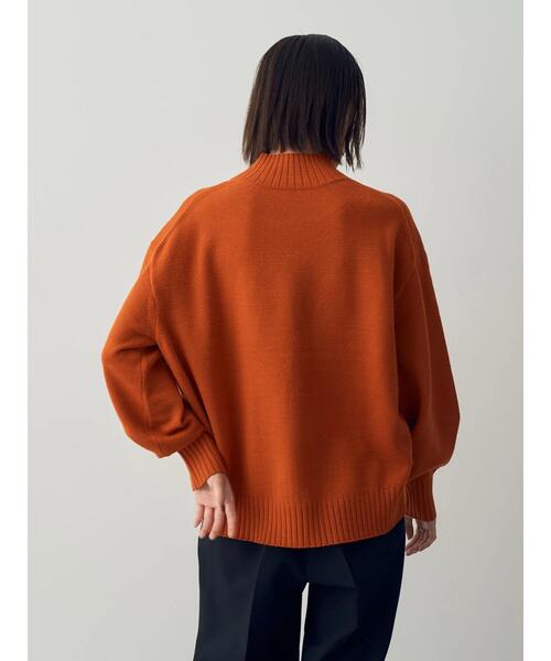 「YECCA VECCA」 長袖ニット FREE チャコールグレー レディース_画像9