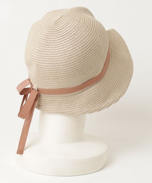 「Chapeau d' O」 ハット 56cm ライトベージュ レディース_画像2