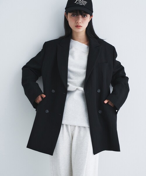 ジャケット テーラードジャケット arc tailored jacket レディースの画像