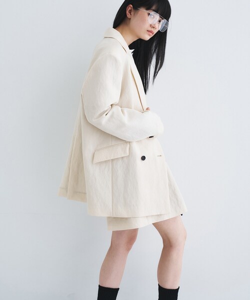 ジャケット テーラードジャケット arc tailored jacket レディースの画像