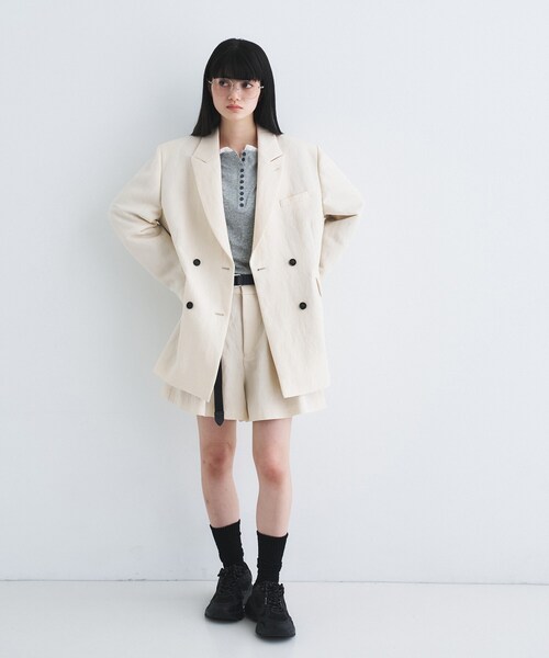 ジャケット テーラードジャケット arc tailored jacket レディースの画像