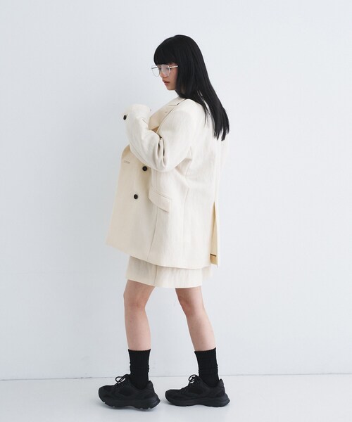 ジャケット テーラードジャケット arc tailored jacket レディースの画像