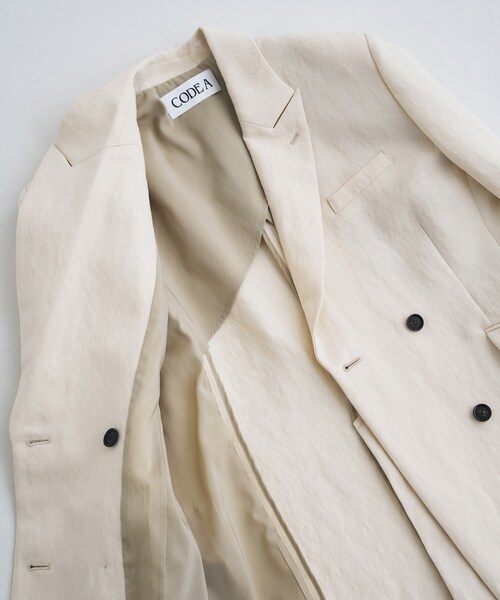 ジャケット テーラードジャケット arc tailored jacket レディースの画像