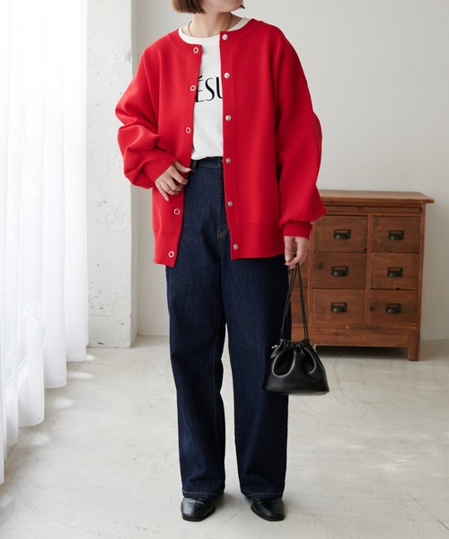 「DISCOAT」 デニムパンツ LARGE ネイビー レディース_画像2