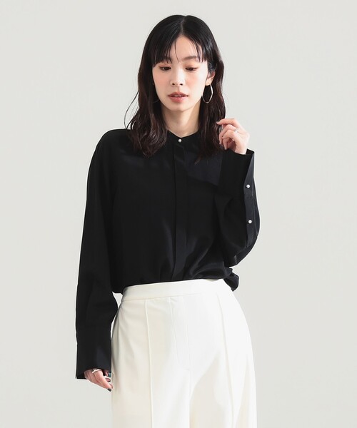 Demi-Luxe BEAMS | フラワー ランタンスリーブ プルオーバー | Rakuten
