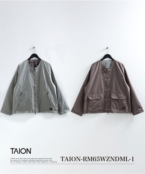 TAION（タイオン） コート ジャケット 「」「ユニセックス」ノンダウン