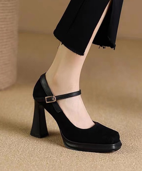 「IRADOWL」 パンプス 35 ブラック レディース_画像3