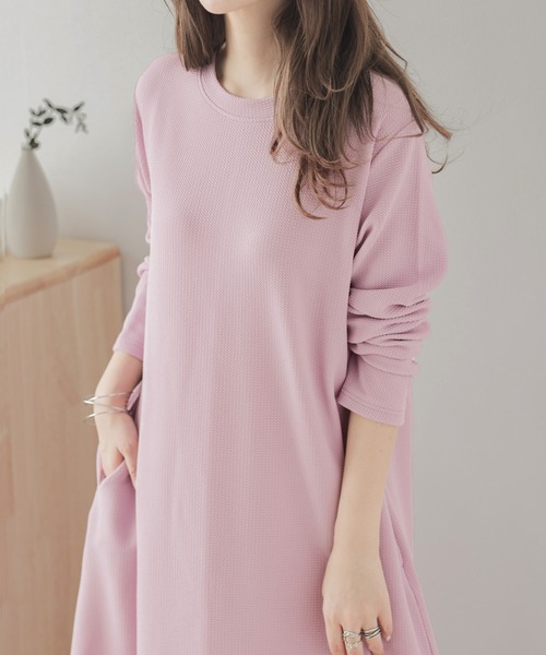 「SUGAR BISKET」 「La-gemme」長袖ワンピース M ブラウン レディース_画像8