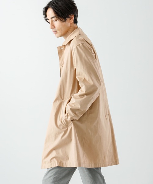 「URBAN RESEARCH ROSSO MEN」 ステンカラーコート MEDIUM ブラック メンズ_画像6