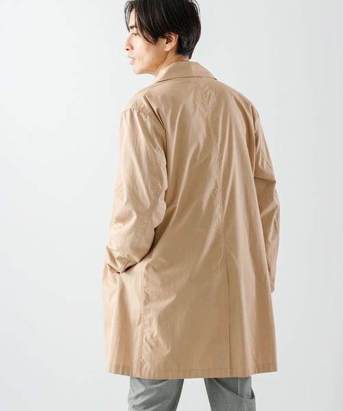 「URBAN RESEARCH ROSSO MEN」 ステンカラーコート MEDIUM ブラック メンズ_画像7