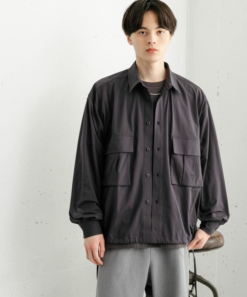 「SENSE OF PLACE by URBAN RESEARCH」 長袖シャツ MEDIUM ピンク メンズ_画像5