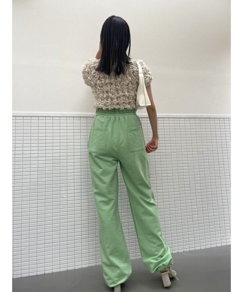 「SNIDEL」 スウェットパンツ 1 ベージュ レディース_画像9
