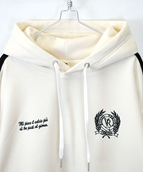 「Starting Over」 「HALHAM」プルオーバーパーカー X-LARGE ホワイト メンズ_画像2