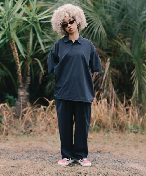 URBAN RESEARCH（アーバンリサーチ） ポロシャツ Wide Dad BREEZY TECH
