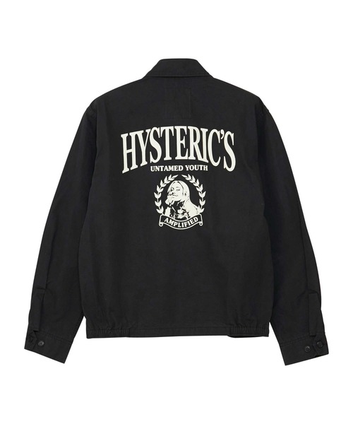 美品☆HYSTERIC GLAMOUR (ヒステリックグラマー) ブルゾン HYSTERIC GLAMOUR（ヒステリックグラマー） ブルゾン LARGE ブラック