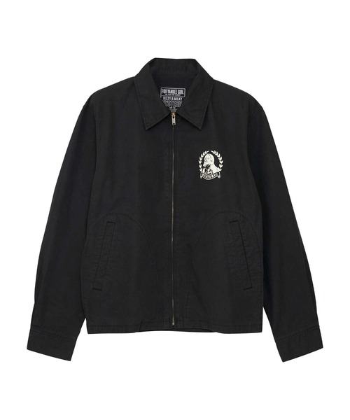 HYSTERIC GLAMOUR★ブルゾン HYSTERIC GLAMOUR（ヒステリックグラマー） ブルゾン LARGE ブラック