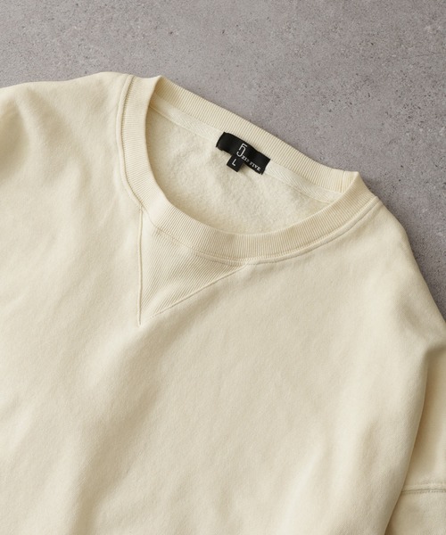 「ZIP FIVE」 スウェットカットソー X-LARGE ブラック レディース_画像2