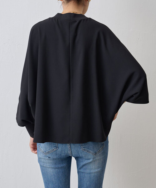 「BEARDSLEY」 7分袖ブラウス FREE ブラック レディース_画像4