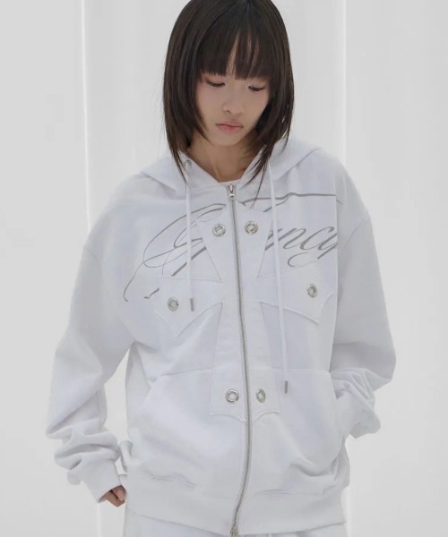 FANCY CLUB（ファンシークラブ） パーカー 「FANCY CLUB」BIG CROSS 