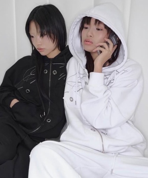 FANCY CLUB（ファンシークラブ） パーカー 「FANCY CLUB」BIG CROSS