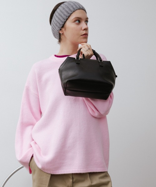 arholiday.standard ボストンバッグ 2way real leather cube mini