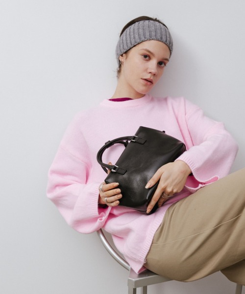 arholiday.standard ボストンバッグ 2way real leather cube mini