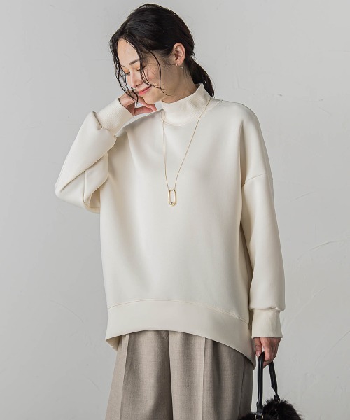 「LAUTREAMONT」 長袖カットソー 9号 グリーン レディース_画像2