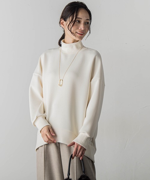 「LAUTREAMONT」 長袖カットソー 9号 グリーン レディース_画像3