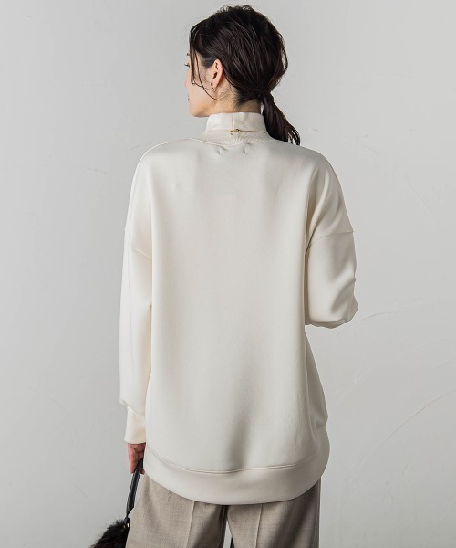 「LAUTREAMONT」 長袖カットソー 9号 グリーン レディース_画像5