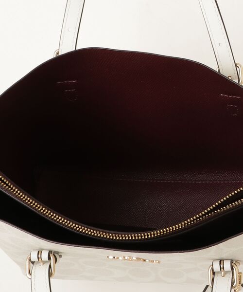 COACH（コーチ） 2WAYバッグ - ホワイト レディース : ZOZOTOWN Yahoo