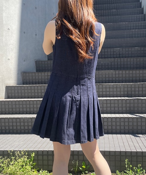 Roger&Raw（ロジャーアンドロウ） ワンピース デニム ノースリーブ