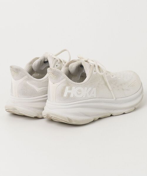 「HOKA」 ローカットスニーカー 24.5cm ホワイト レディース_画像2