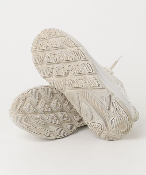 「HOKA」 ローカットスニーカー 24.5cm ホワイト レディース_画像3