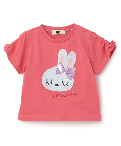 KP tシャツ mimiちゃん スパンコール刺しゅう Tシャツ キッズ 子供服