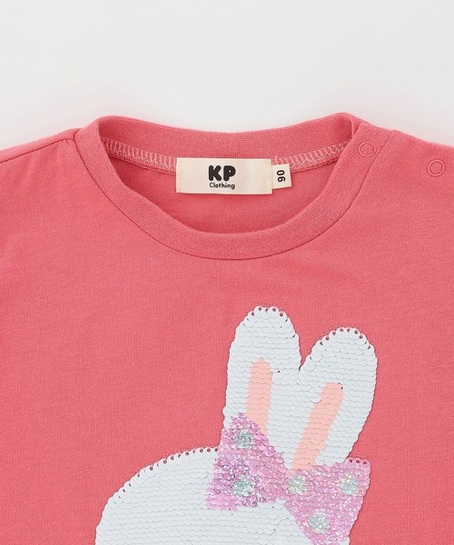 みーちゃん KP tシャツ mimiちゃん スパンコール刺しゅう Tシャツ キッズ 子供服