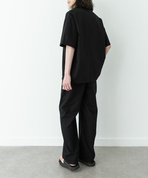 URBAN RESEARCH Sonny Label パンツ 接触冷感リネン混テーパードパンツ