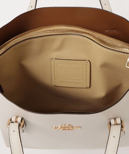 COACH 2WAY トートバッグ ベージュ COACH（コーチ） 2WAYバッグ - ベージュ レディース : ZOZOTOWN Yahoo