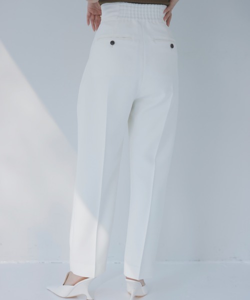 「anuans」 パンツ MEDIUM ブラック レディース_画像2