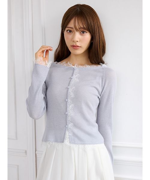 CELFORD（セルフォード） ニット セーター レーストリムニットプル