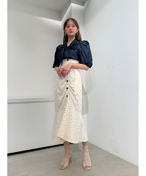「SNIDEL」 ロングスカート 0 ブラック レディース_画像10