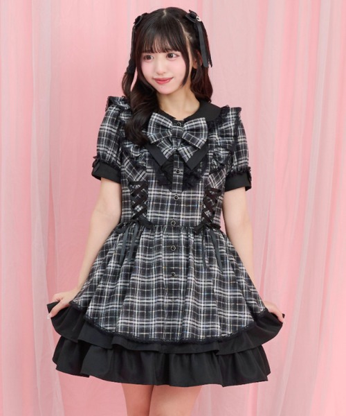Secret Honey（シークレットハニー） ワンピース 半袖 サイドレース